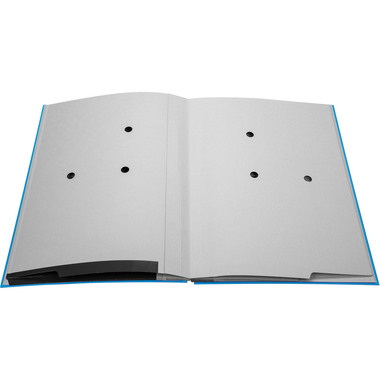 BIELLA Unterschriftenmappe A4 34141005U blau 10-teilig