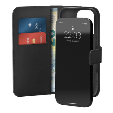 Hülle Wallet Stand für iPhone 16 Pro Max | Rein