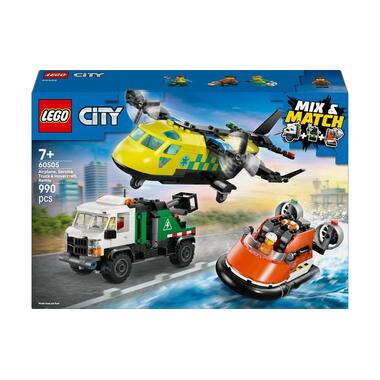 LEGO® City Flugzeug, Wartungsfahrzeug und Luftkissenboot