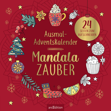 ARS EDITION Adventskalender 13155 Mandalazauber