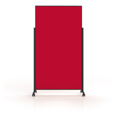 MAGNETOPLAN Design-Moderatorentafel VP 1181206 rot, Filz 1000x1800mm
