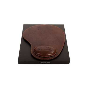Alpenleder Mausmatte Salem Brandy