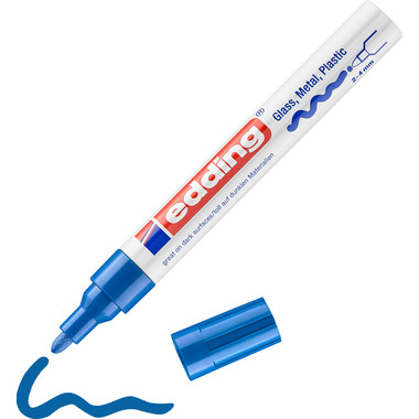 EDDING Paintmarker 750 2-4mm 750-3 CREA blu
