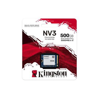Kingston SSD NV3 500 GB M.2 2230 M.2 NVMe 500 GB