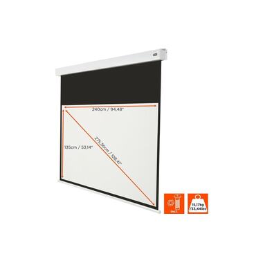 Celexon schermo motorizzato Batteria V2.0 Motor Pro Plus 240x135 cm 16:9