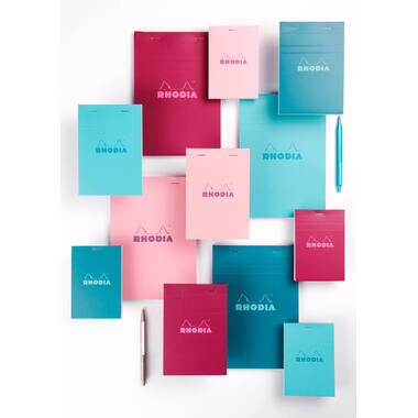 RHODIA Notizblock Couleurs Nr.16 A5 16312C grün, liniert 80 Blatt
