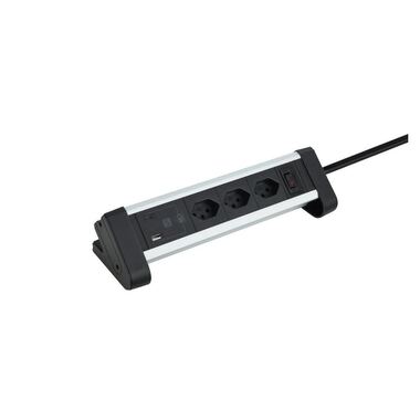 Schönenberger power strip 3 x T13, 1 x USB-A, 1 x USB-C 3 m