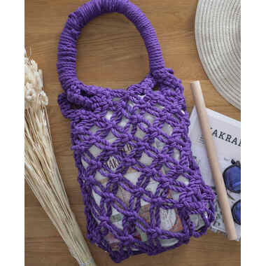 I AM CREATIVE Macrame Rope 6205.29 stone 5mm, 330g