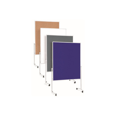 MAGNETOPLAN Lavagna Present. Feltro blu 2111103 rigido 1200x1500mm