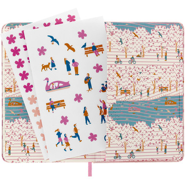 MOLESKINE Carnet SAKURA 9x14cm 56598851458 rosa, ligné, 192 page, HC