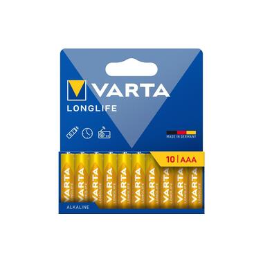 Varta Batterie Longlife AAA , 10 Stück