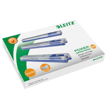 LEITZ Heftklammer-Kassette K6 5591-00-00 blau 1050 Stück