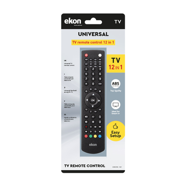 Universal-Fernbedienung für TV und Decoder | Ekon