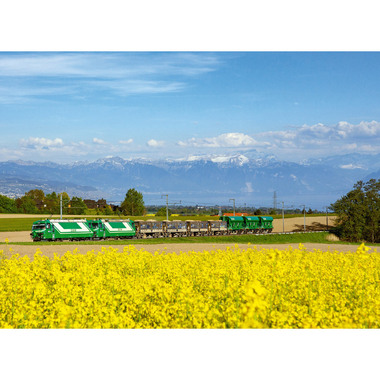 CALENDARIA Bildkalender 2026 9783036205199 Eisenbahnen ML 31.5x23cm