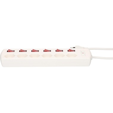 Max Hauri Bloc multiprises Multi-Switch Blanc 6 x T13
