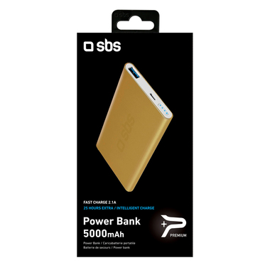 Batterie de secours à chargement rapide de 5 000 mAh