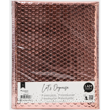 I AM CREATIVE Geschenktasche Let`s Organize 4088.078 metallic Kupfer 3 Stück