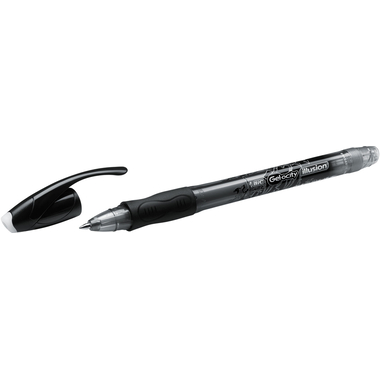 BIC Gel-ocity Illusion 0.3mm 943441 noir, erasable