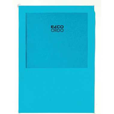 ELCO Dossier d'organ. Ordo A4 29464.32 transport, bleu 100 pièces
