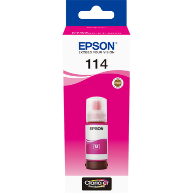 EPSON Flacone d'inch. 114 magenta T07B340 EcoTank ET-8500 6200 pagine
