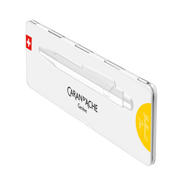 CARAN D'ACHE Stylo à bille 849 Colormat-X 849.743 jaune, Slimpack