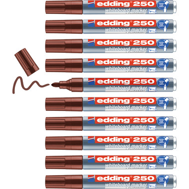 EDDING Whiteboard Marker 250 1,5-3mm 250-7 braun