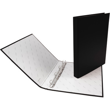 BIELLA Ringbuch Ringo-Plast 3.5cm 43444202U schwarz 4-Ring A4+