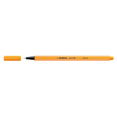 STABILO Fineliner Point 88 0.4mm 88/54 orange
