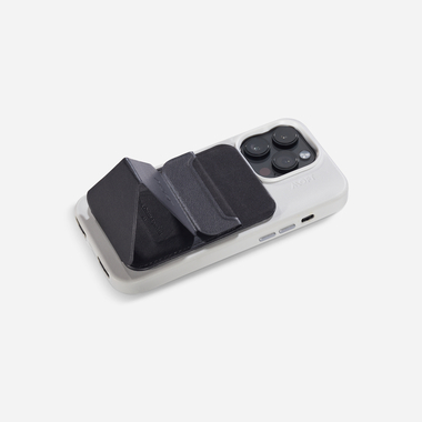 MOFT Snap-on Phone Stand & Wallet Black