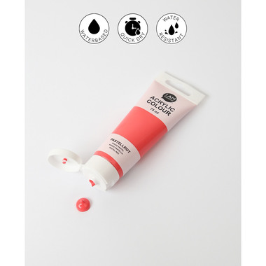 I AM CREATIVE Peinture acrylique 75ml 2001.32 rouge pastel