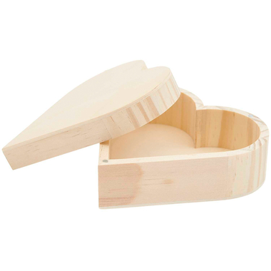 RICO DESIGN Boîte de cur 15x14.2x6cm 700583 Bois