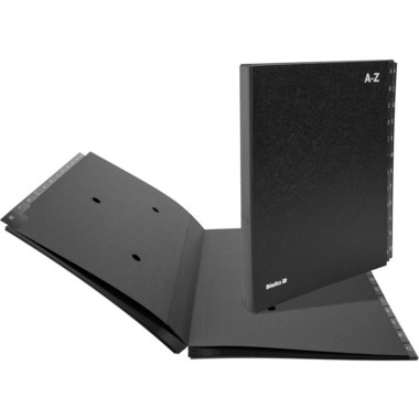 BIELLA Pultmappe A4 32342400U schwarz A-Z