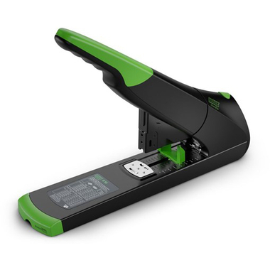 NOVUS Graffatrice B56 re+new B56 023-0066 nero/verde, 200 fogli