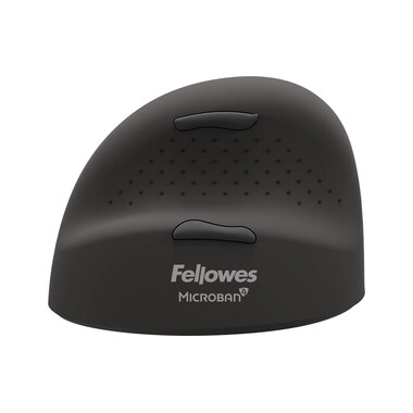 Fellowes Workplace Mouse verticale Breyta Plus+ per mancini, Medium, Nero