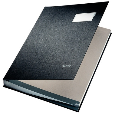 LEITZ Signataire A4 57000095 noir 20 compart.