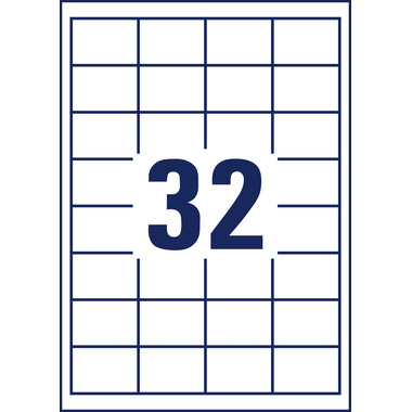 AVERY ZWECKFORM Etichette universale 483x338mm 4789 bianco 30 fogli