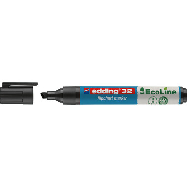 EDDING Flipchart Marker 32 1-5mm 32-1 schwarz, Eco Line