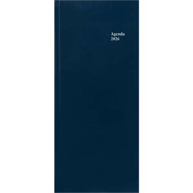 SIMPLEX Agenda lang Balacron 2026 40001.26 1T/1S blau ML 13.5x31.5cm
