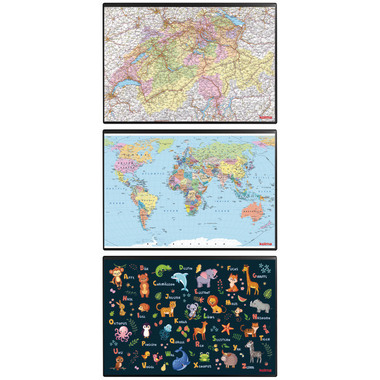 KOLMA Schreibunterlage 35.562.20 Welt 50x34cm