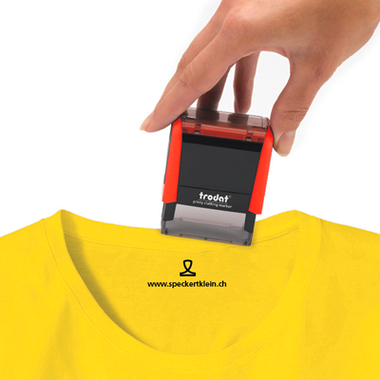 TRODAT Timbro Trodat Printy 4911TEXTIL nero