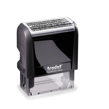 TRODAT Timbro Datenschutz 4912SECURE nero 47x18mm