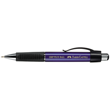 FABER-CASTELL Penna sfera Grip 1407 0.7mm 140732 metallic-blu