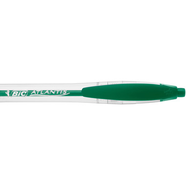 BIC Penna a sfera Atlantis 8871341 Classic NF, verde