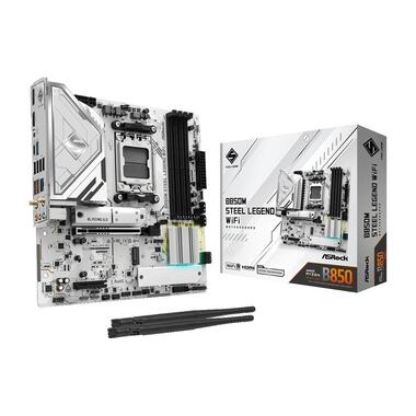 ASRock Carte mère B850M Steel Legend WiFi