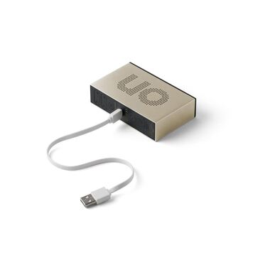 Lexon Digitalwecker Flip Premium Gold