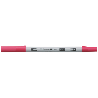 TOMBOW Dual Brush Pen ABT PRO ABTP-743 hot pink