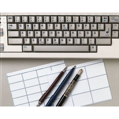 HERMA Universal-Etiketten 20x75mm 2420 weiss 320 Stück/32 Blatt