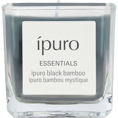 IPURO Duftkerze Essentials 125g 051.1010034.00 black bamboo
