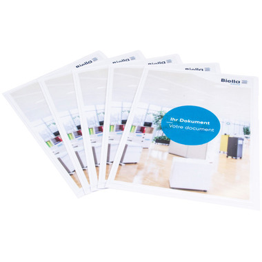 BIELLA Organisationsmappe Vista A4 18643101U weiss, 210g, 5 Stk.