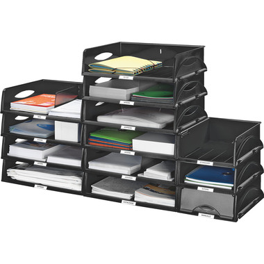 LEITZ Briefkorb Sorty A4/C4 52300095 schwarz